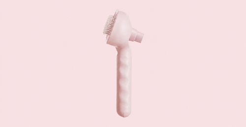 Self-Cleaning Mist Deshedding Brush